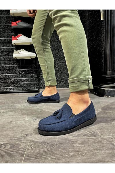 kapsulavm Loafer Men's Shoes Blue