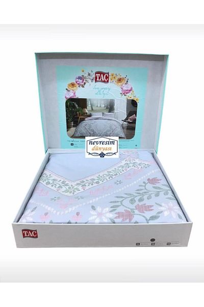 nuit dose Ranforce Single Duvet Set Valeri Pink