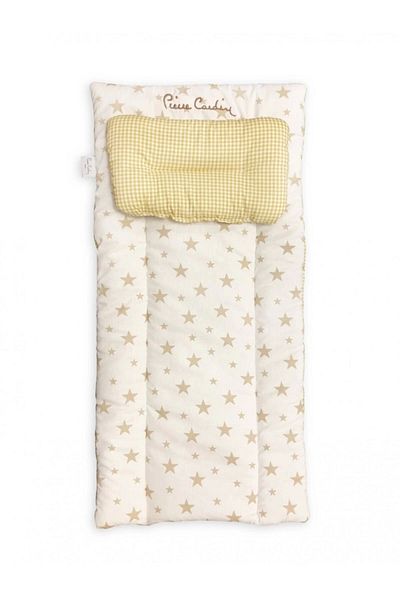 Pierre Cardin Ecru Color Luxury Embroidered Diaper Cushion