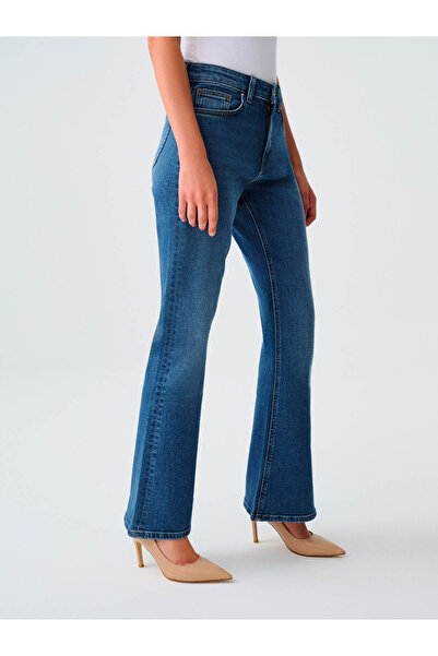 Loft Μπλε γυναικείο τζιν παντελόνι - Lf2037066