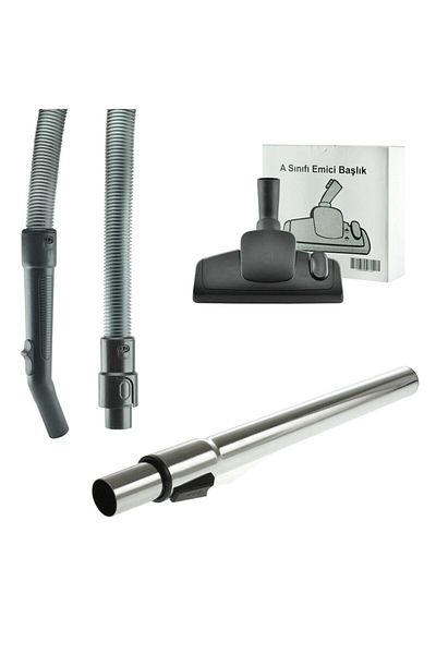 Koyuncu Range Electronic Turbo Vacuum Cleaner Hose + Telescopic Pipe Suction Head Set