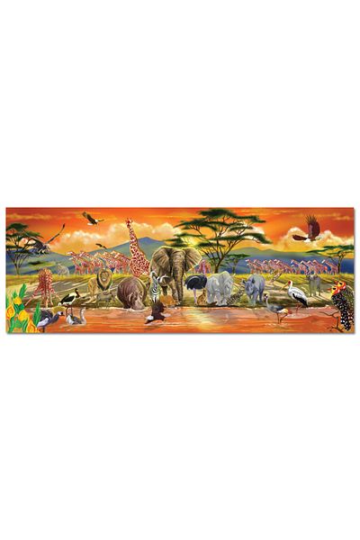 Melissa & Doug Melissa And Doug Giant Floor Puzzle - Safari (100 Pieces)