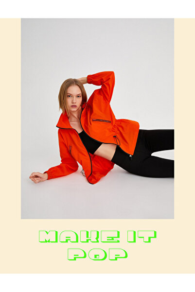 Koton Μπουφάν με φερμουάρ στη μέση