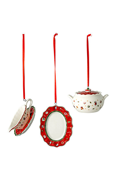 Villeroy & Boch Toy's Delight Yılbaşı Ağaç Süsü 3'lü