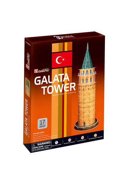 Cubic Fun Galata Tower Track Puzzle 3D 17 New Nars10 1051066