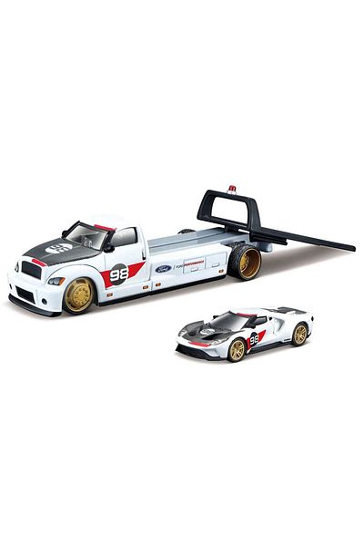 Maisto 2021 Ford Gt Çekici Ve Araç Set 1/64 59011