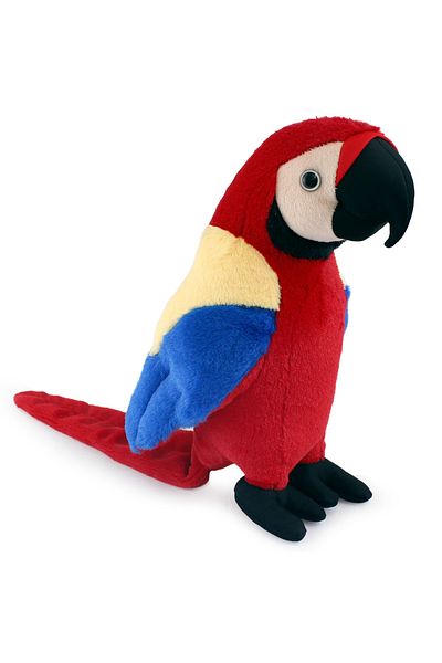Neco Plush لعبة الببغاء الأحمر القطيفة 35 سم