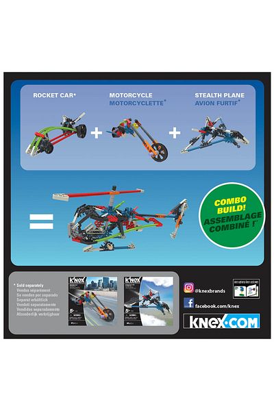 K'nex Imagine Rocket Car Tasarım Seti