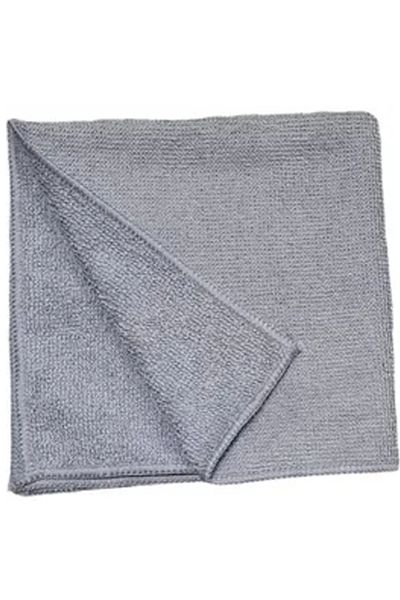 Angoravi Silver 440 Gr 50X70 cm Towel with Microfiber Overlock -Stk277