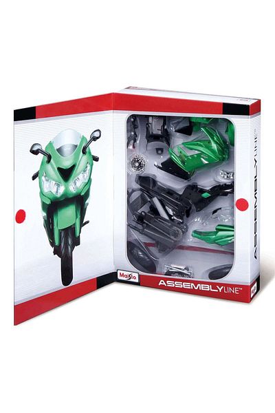 Maisto كاواساكي نينجا Zx-14r موديل كيت دراجة نارية 1/12 39197
