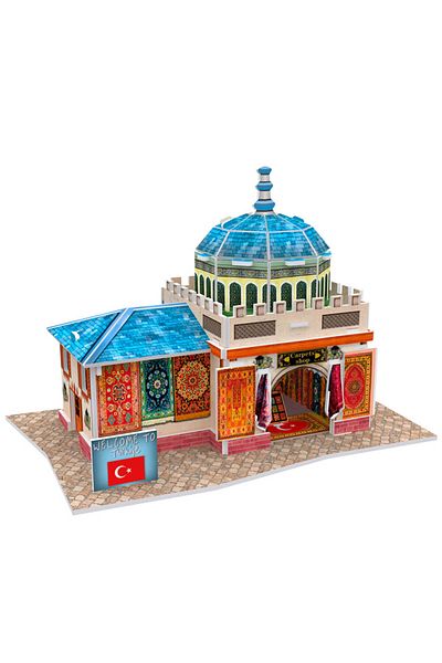 Cubic Fun 3d 26 Parça Puzzle Türk Halı Mağazası
