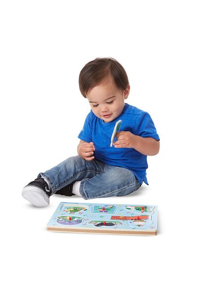 Melissa & Doug ميليسا ودوج بازل الصوت الخشبي - أغاني الأطفال الإنجليزية 2