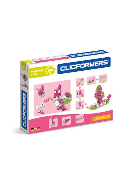 CLICFORMERS مجموعة بلوسوم - 150 قطعة