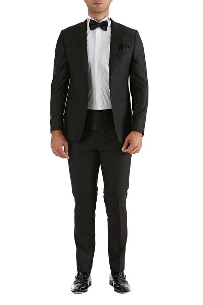 Efor 032 Slim Fit Siyah Altro Takım Elbise