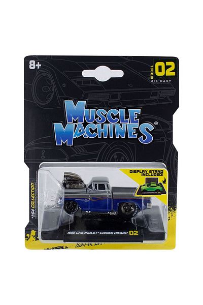 Maisto Muscle Machines 02 - 1955 Chevrolet Cameo Pickup Model Car 1/64