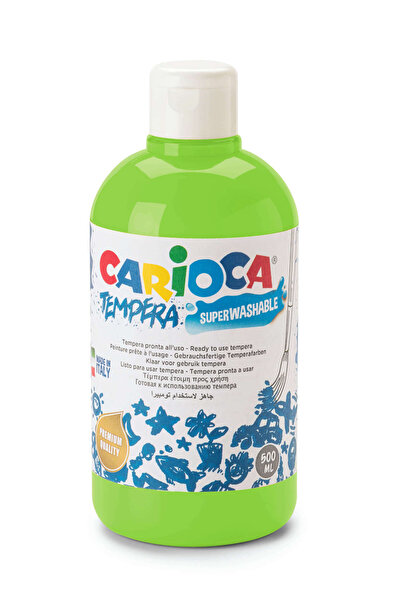 carioca Tempera Boya (SÜPER YIKANABİLİR) 500ml - Neon Yeşil