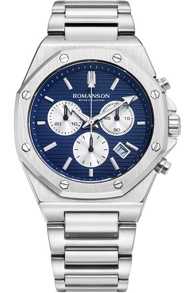 Romanson Am0003hmwwa42w Men's Wristwatch