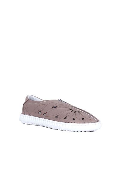 Bueno Shoes Gray Leather Women's Casual Shoes - 01wq0402