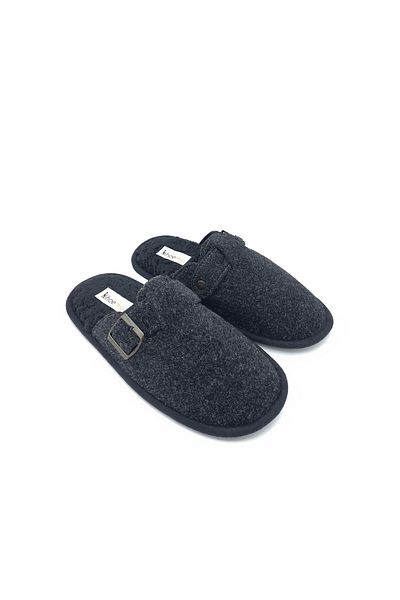 shoemio Ανδρικές παντόφλες Rodin Black