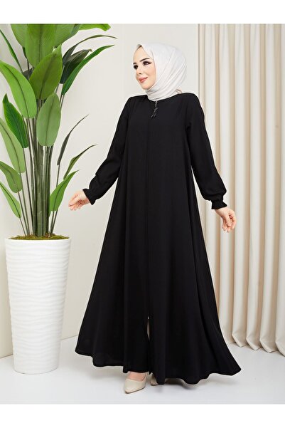 Zeynep Tesettür Mevlana Model - Siyah