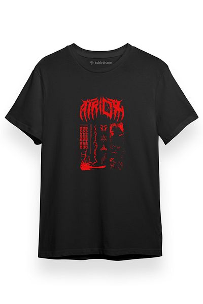 Tshirthane Ανδρικό μπλουζάκι Halo Atriox Aesthetic Μαύρο κοντομάνικο