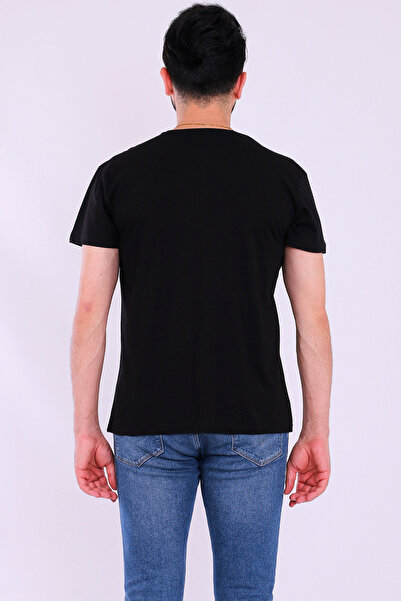 Tshirthane Oppenheimer Письмовий Чорний Короткий рукав Чоловічий Tshirt