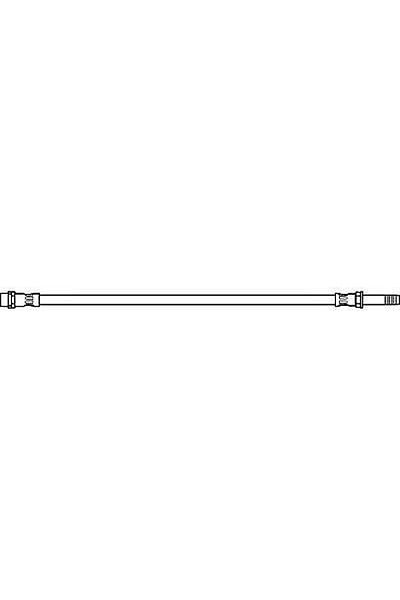 Nova Crafter 2006-> 2E 0611807 B Brake Hose Front - Special Design