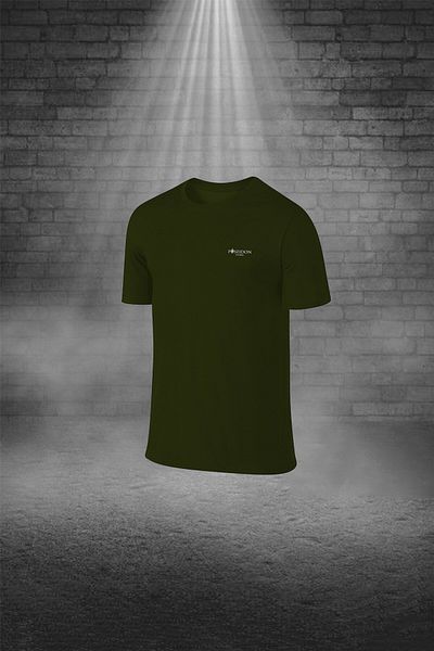 POSEIDON STORM Over Size Men's Khaki Dri-Fit Fabric Unprinted Casual T-Shirt Shorts Set for Walking and Running (4XL -10X