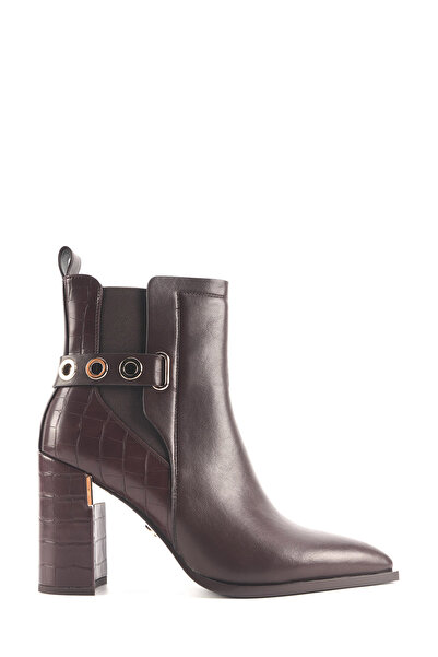 Nine West FLAVIANA 4PR Kahverengi Kadın Topuklu Bot