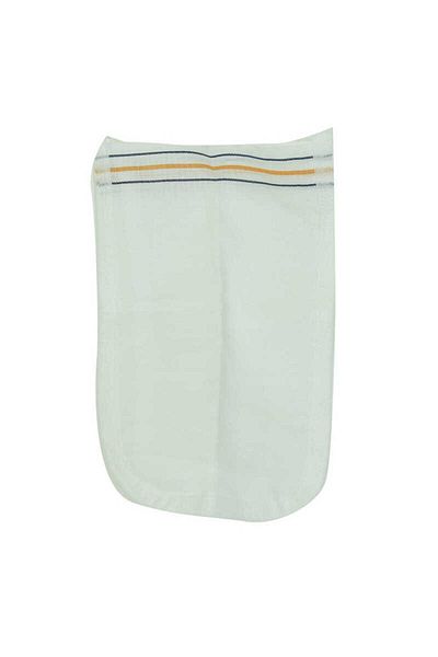 K&A Bath Loofah + Washcloth + String Heel Stone 3-Piece Bath Set