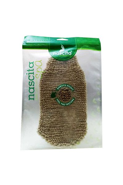 Angoravi Koton Elastic Shower and Massage Pouch 12X23