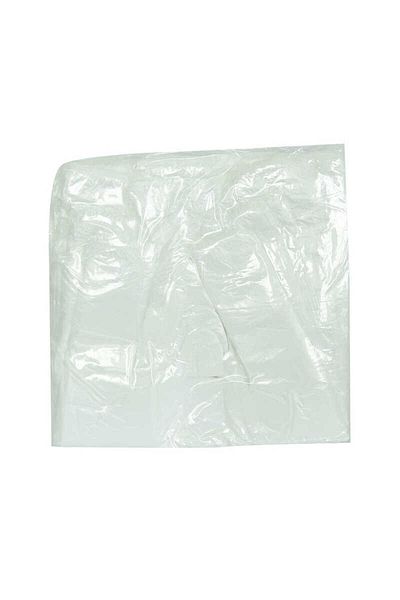 CEKAVE Economical Medium Size Athlete Slush Bag 43X25 Cm Thin White 250 Pieces 1 Pack