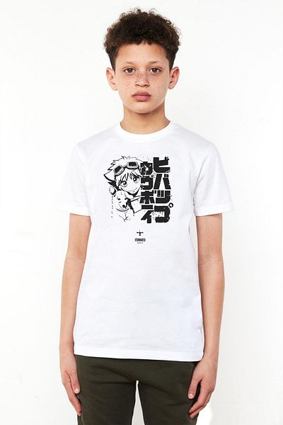 Tshirthane Cowboy Bebop Vintage Ein και Ed White Παιδικό μπλουζάκι ποδηλασίας