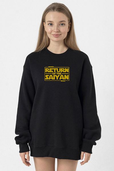 Tshirthane Dragon Ball Z Anime Namek Wars Black Women's 2ip Sweatshirt