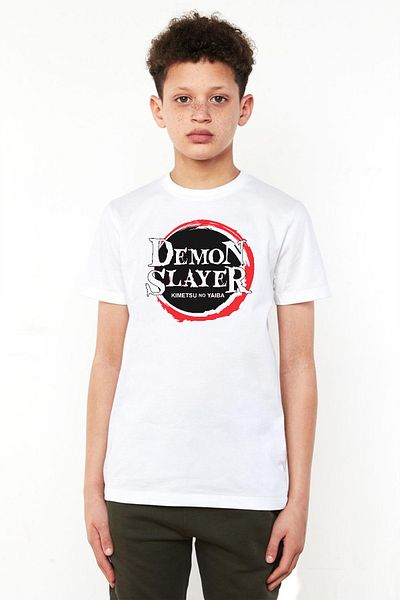 Tshirthane Demon Slayer Anime Squad Demon Slayer Kimetsu No Yaiba Tricou alb pentru copii
