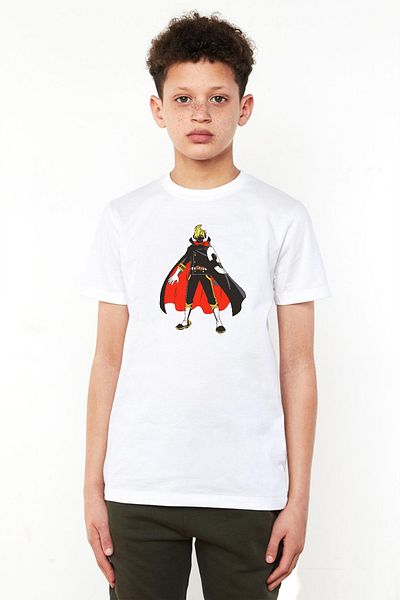 Tshirthane One Piece Anime Sanji White Παιδικό μπλουζάκι ποδηλασίας