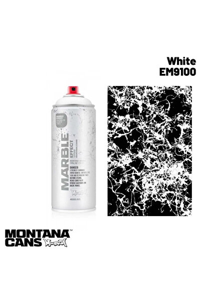 MONTANA Marble Effect 400ml Sprey Boya Mermer Efekti Beyaz / EM9100