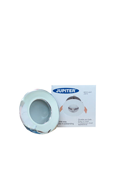 Jüpiter Sıva Altı Camlı Banyo Spot Krom Jh515 - K