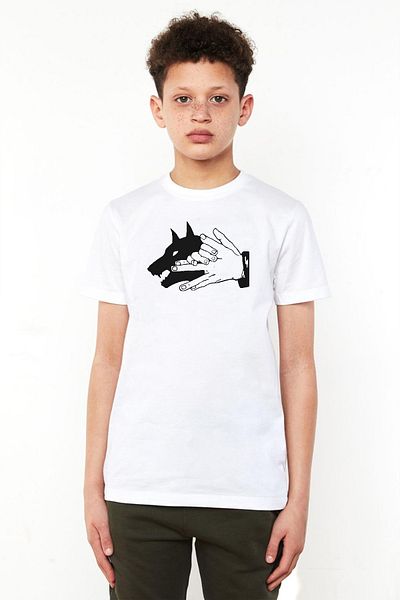 Tshirthane Jujutsu Kaisen Anime Divine Dogs Tricou alb pentru copii