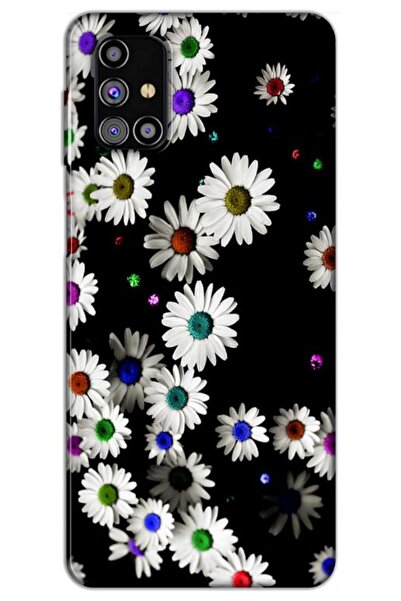 Dara Aksesuar حافظة سيليكون متوافقة مع هاتف سامسونج جالاكسي M31s ( مطبوع )