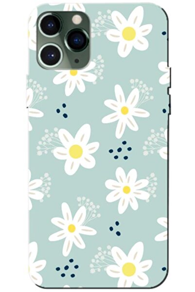 Dara Aksesuar حافظة سيليكون متوافقة مع هاتف Apple iPhone 11 Pro Max Spring Fl...