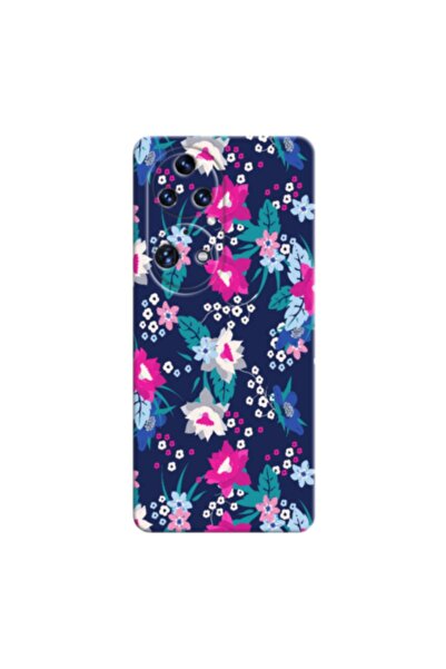 Zebana حافظة متوافقة مع هاتف هواوي P50 Pro حافظة سيليكون ربيعية زهور 3 ( مطبوع )