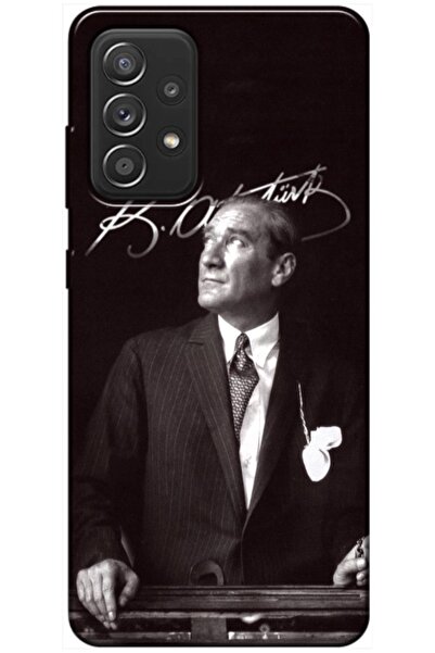 Zebana حافظة متوافقة مع هاتف سامسونج جالاكسي A52 حافظة سيليكون مصطفى كمال أتا...