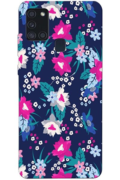 Dara Aksesuar حافظة متوافقة مع هاتف سامسونج جالاكسي A21s حافظة سيليكون بتصميم...