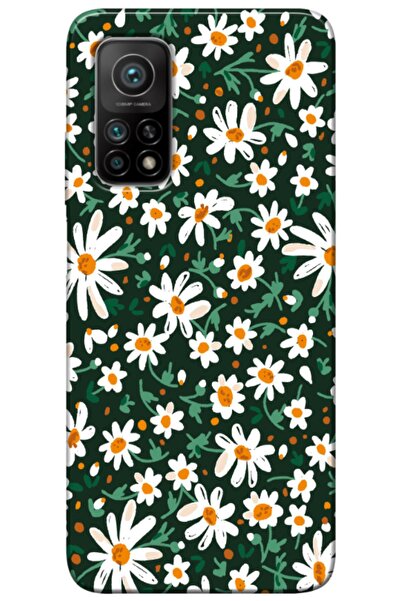 Dara Aksesuar حافظة متوافقة مع هاتف Xiaomi Mi 10T Pro من السيليكون Spring Flo...