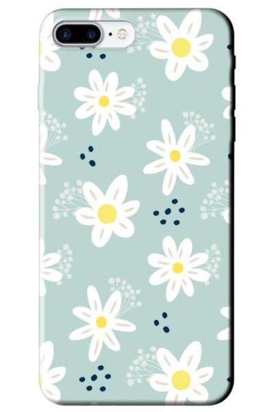 Zebana Apple iPhone 7 Plus Compatible Case Spring Flowers 10 Silicone Case (P...