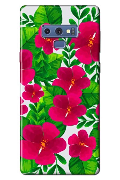 Zebana حافظة متوافقة مع هاتف سامسونج جالاكسي نوت 9، حافظة سيليكون بتصميم زهور...