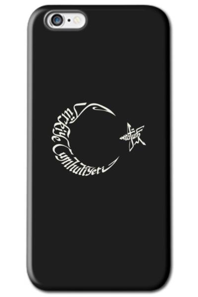 Zebana Apple iPhone 6 Plus Compatible Case Moon Star and Ataturk Silicone Cas...