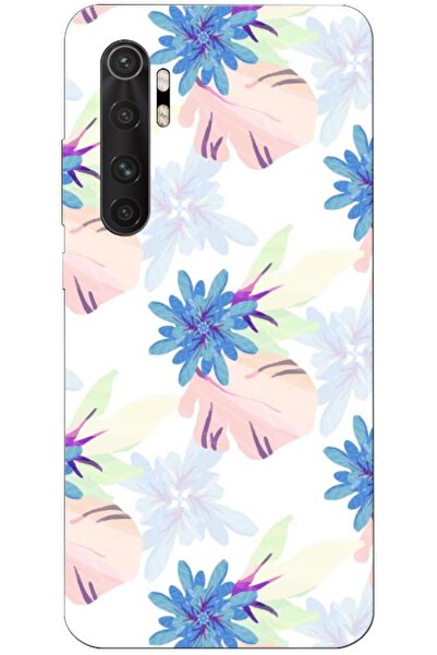 Zebana حافظة متوافقة مع هاتف Xiaomi Mi Note 10 Lite من السيليكون Spring Flowe...