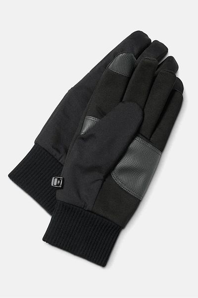 Tchibo Men Soft Shell Gloves, Black